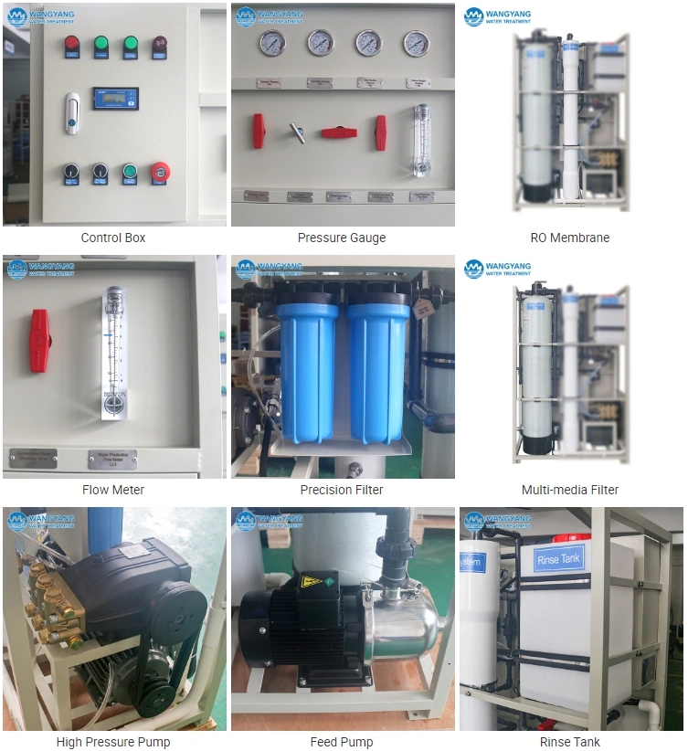 Small Capacity Seawater Desalination Ultrafilter Equipment for Salt Water Treatment Plant