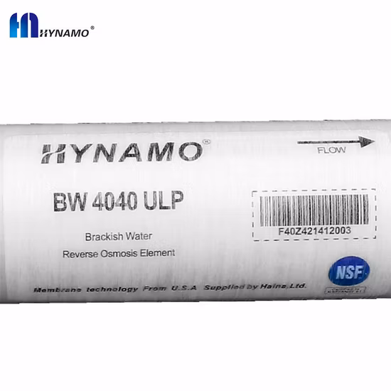 Membrana industriale ad osmosi inversa Lp 4040 ad alto sale con membrana commerciale RO per acqua pura