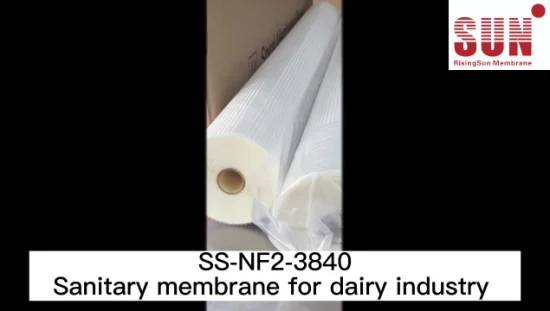 SS-NF2-3840 Membrana di nanofiltrazione per processi lattiero-caseari / Incrocio: Dupont, membrana FilmTec NF